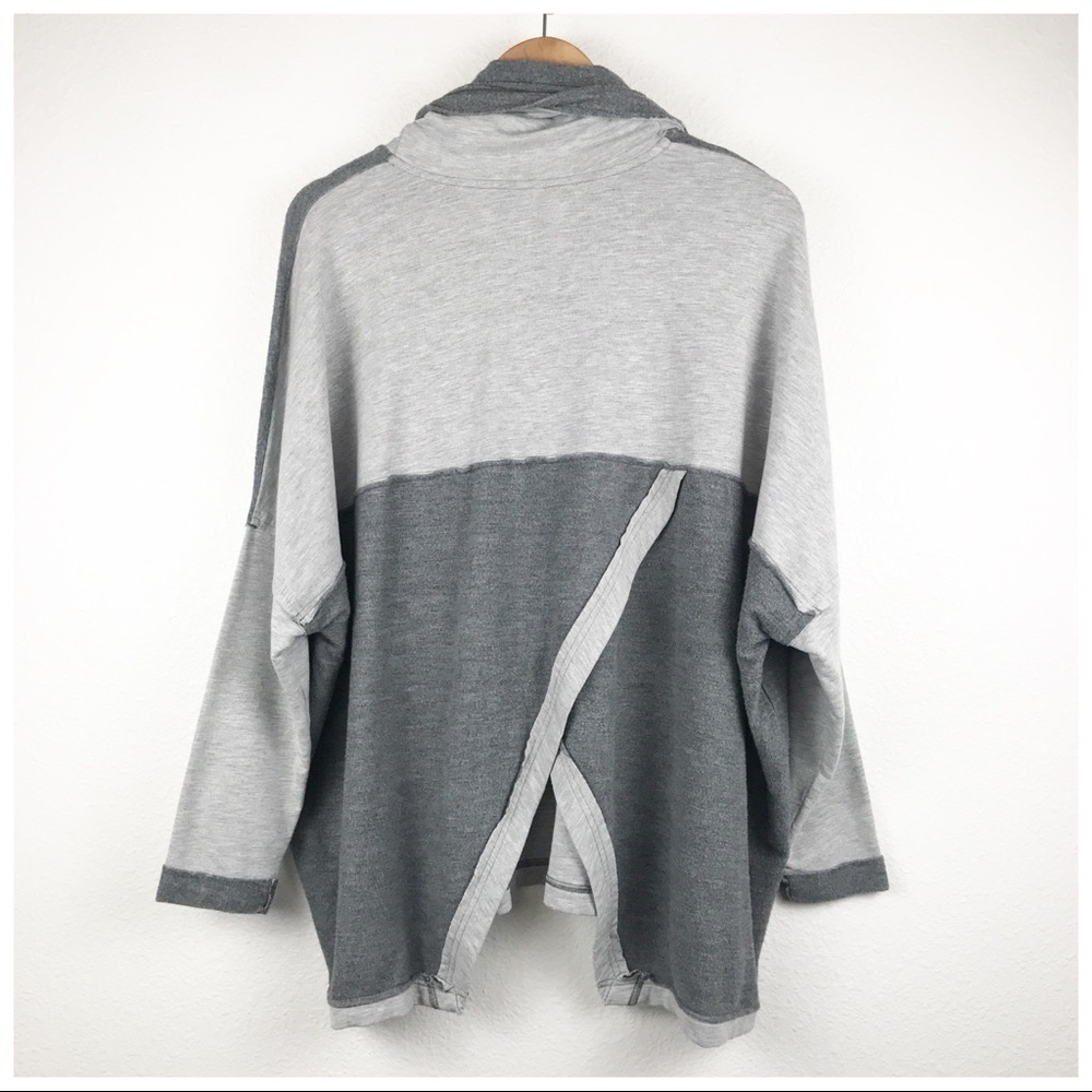 CAbi ATC Gray Cowl Neck Sweater Size Small - Picture 8 of 11